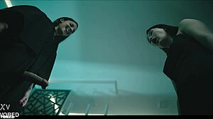 Rikako Katayama's Revenge: Bisexual Vore Turns Amirah Adara into Shemale Futa with Hot Creampie.