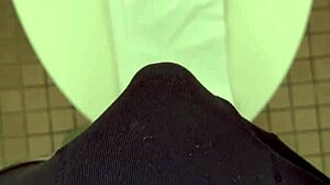 curious japanese amateur explores herself in a solo session