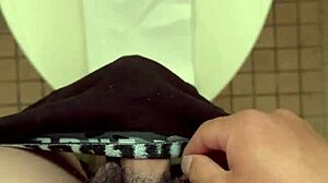 curious japanese amateur explores herself in a solo session