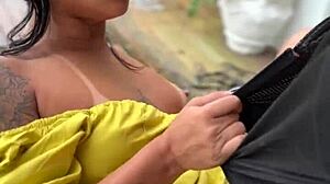 Shameless Young 18+ Wife Gets Fucked On The Porch!