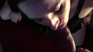 Blowjob Leads To Facial Cumshot Running On My Face With Big Tits.