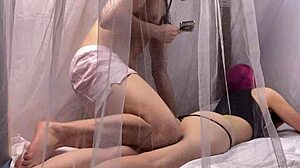 Massage turns into wild missionary banging with my wife, wow!