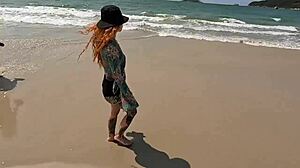 hey girls, wanna join this hot orgy on a deserted beach with us?