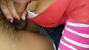 Moni delivers an intense oral session in her last steamy performance.