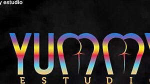 Sexy Teacher Vitoria Beatriz from Yummy Estudio Academy Shows Student Nat How to Handle Two Cocks in Ass with Piss Drinking