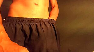 Hot Colombian Guy Flashes Huge Cock In Dorm Jeans