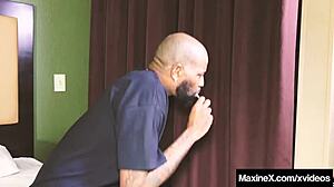 Hey, watch this Cambodian cougar Maxine X take BBC in her oriental hole