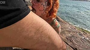 hey girls, wanna join this hot orgy on a deserted beach with us?