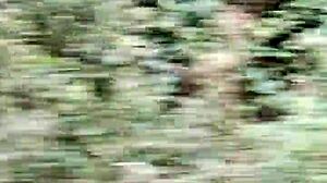 Housewife flashes tits in car selfie