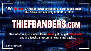 shoplifter teen avi love takes anal from officer's cock