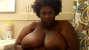 indiana bbw goddess masturbates her big tits