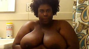 indiana bbw goddess masturbates her big tits