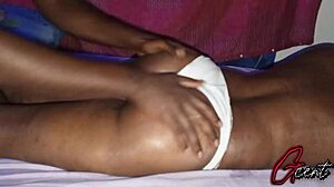 Authentic homemade amateur video from Nigeria with slow emotional music.