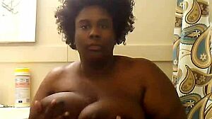 indiana bbw goddess masturbates her big tits