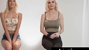 Girlsway - Busty Milf Kenzie Taylor Bonds with Blonde Kenna James