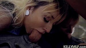 Hadley Haze's sloppy blowjob and hard fuck