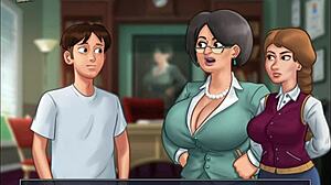 Curvy Cutie Dominates in Summertime Saga 2