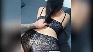 dios mio, how could you do this? i found this video on my girlfriend's phone, she's a total slut fucking around.