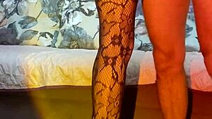 Mature couple enjoys tender sex in homemade video