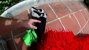 Nicky Wayne rocking high heels for deep outdoor anal action! 🔥