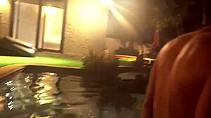 Behind the scenes interview with a ghetto tatted stripper