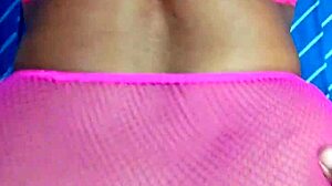 man, that latina bbw with huge ass got her anal plug blinking hard