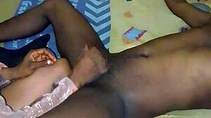 Massage turns wild with neighbor’s skinny sist!