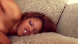 DirtyStepSister - Brother Pounds Skinny Ebony Stepsis Marie Luv Hard