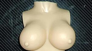 Curvy Dolly’s Small Tits Used for Homemade Russian Job