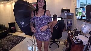 Fanny Mello's Wild Shower Antics Behind the Scenes