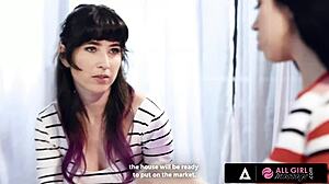 Two Hot Stepsisters Recall Steamy Massage and Sex?