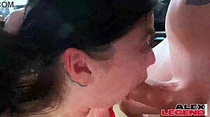 Busty Chris Tang Performs Perfect Titty Job