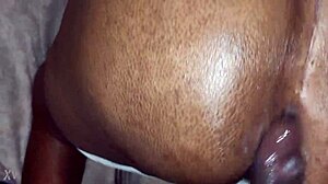 Granny’s fat ass blasted with cum after intense doggystyle pounding.