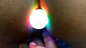 man, that latina bbw with huge ass got her anal plug blinking hard