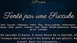 i got tented by a succubus in public with dirty french talk and anal