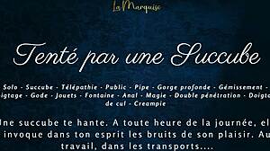 i got tented by a succubus in public with dirty french talk and anal