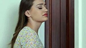 Real stepsis intensely deepthroats in wild threesome sex