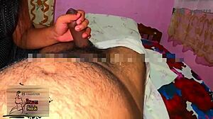 Sri Lankan masseuse with big boobs rocks hard! 🔥