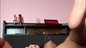 i got horny stretching my pussy with a dildo