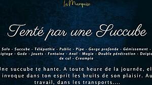 i got tented by a succubus in public with dirty french talk and anal