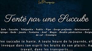 i got tented by a succubus in public with dirty french talk and anal