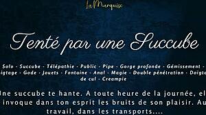 i got tented by a succubus in public with dirty french talk and anal