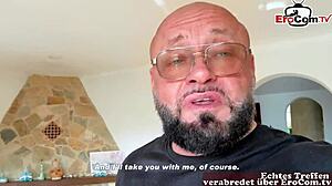 Plump German teen housewife lured into unprotected sex encounter