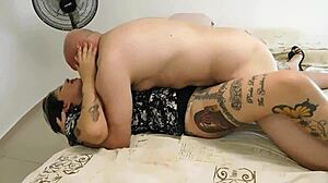 my wife got bound and fisted anally by a friend at home.