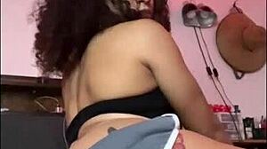 i got horny stretching my pussy with a dildo