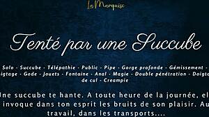 i got tented by a succubus in public with dirty french talk and anal