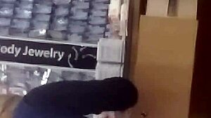 Man, I can't believe I caught dis hot young thang on cam!