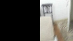 Amateur crossdresser fucks hairy beaver outdoors at friends' party