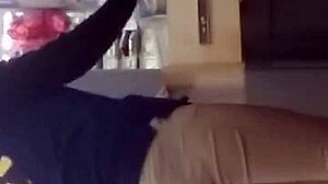 Man, I can't believe I caught dis hot young thang on cam!