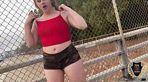 Taylor Blake Sucks Rome Major’s Cock in Car Before Hard Fuck